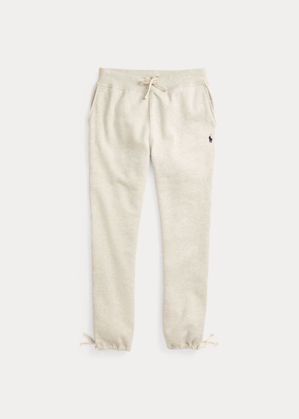 Pantalones Polo Ralph Lauren Hombre Beige - Cotton-Blend-Fleece - TJVUN3621